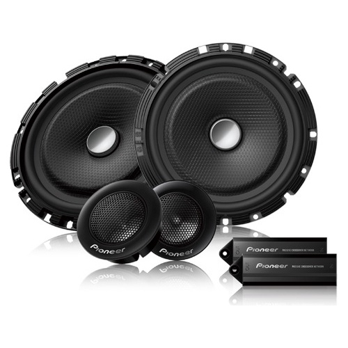 KIT 2 VIAS C/ ALTO FALANTES 6-3/4 PIONEER 120W RMS 4 OHMS TS-C1730BR