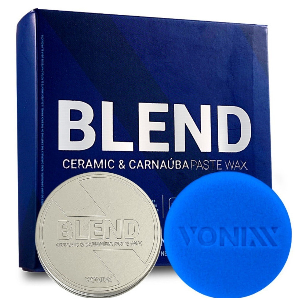 Cera Carnauba e Silica Paste Wax 100gr 100ml Vonixx