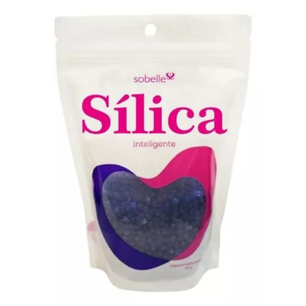 Sílica em Gel Inteligente Sobelle 180g Antiumidade Antimofo Dessecante