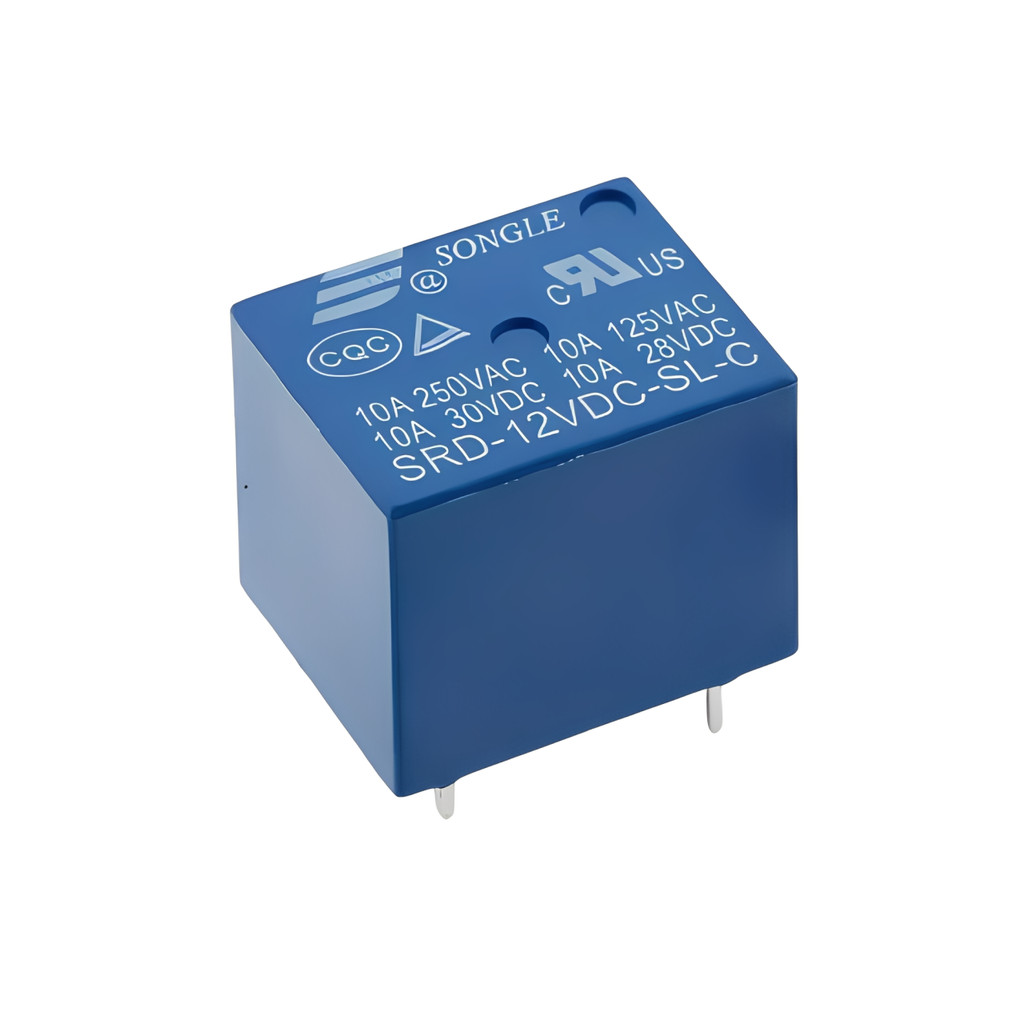 03 Peças Rele 12v 10a 5 Pinos promoção