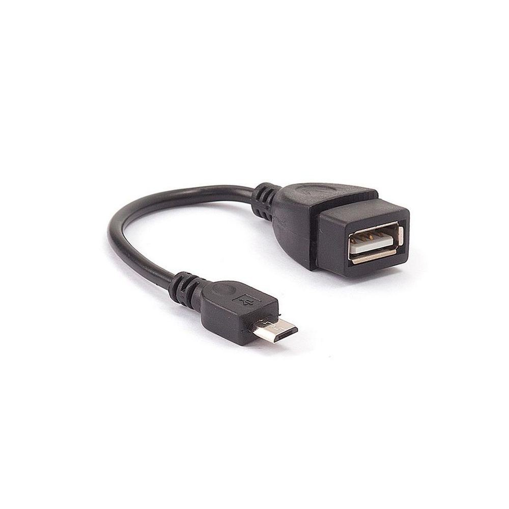 ADAPTADOR CABO USB OTG PENDRIVE CELULAR TABLET = MICRO USB 5 PINOS 2.0 V8