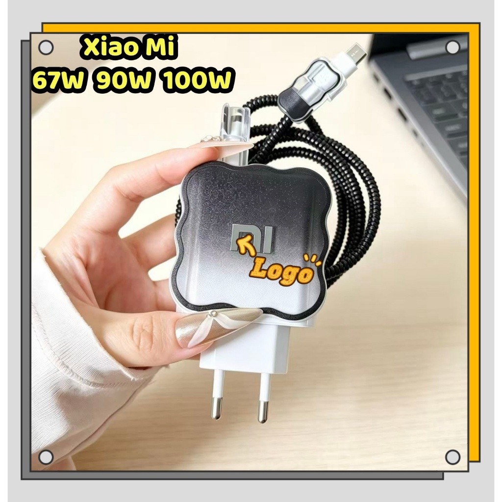 Protetor De Carregador Xiaomi 67W 90W 100W Compatível Com A Gama Completa De Protetores De Cabo