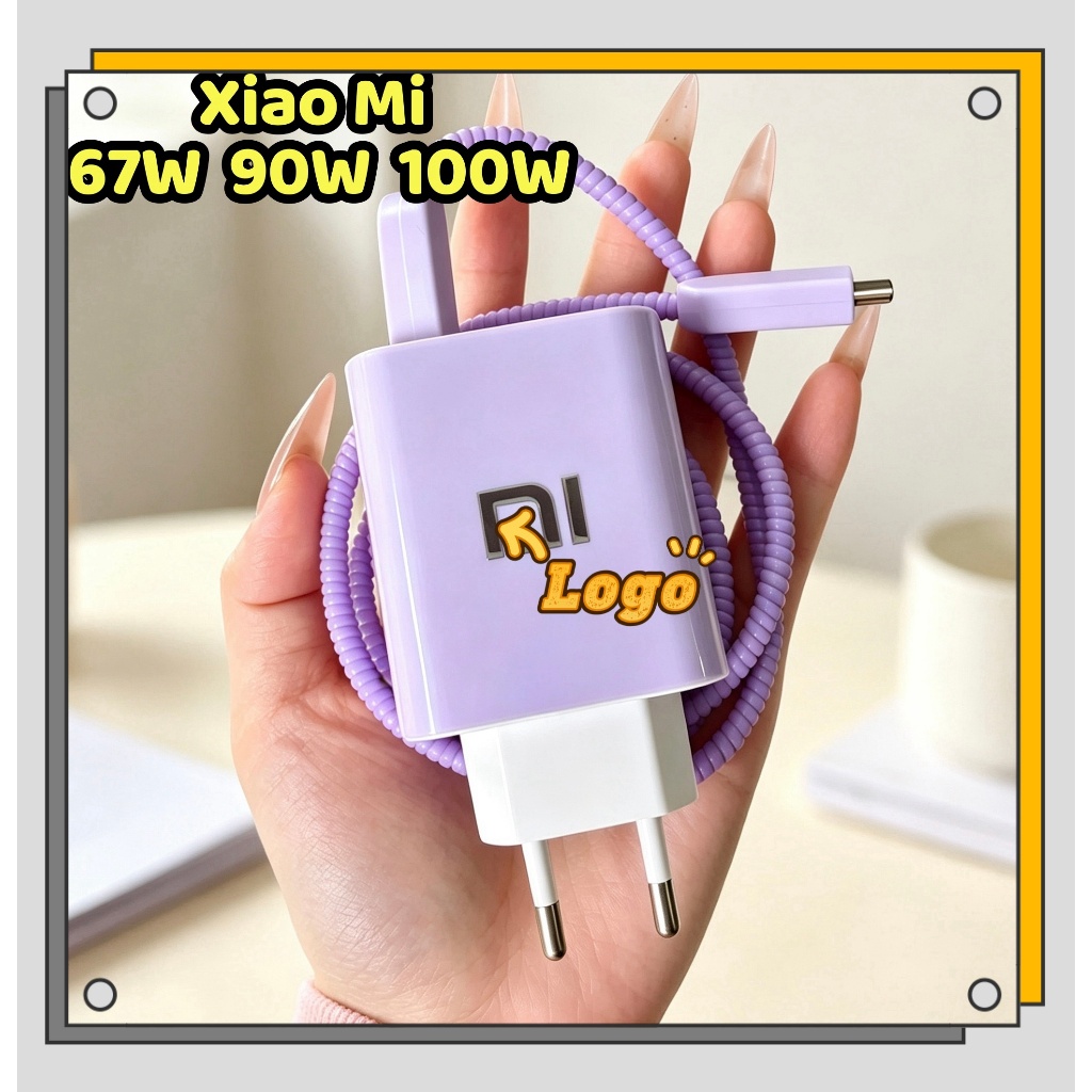 Protetor De Carregador Xiaomi Compatível Com Cabo 67W 90W 100W