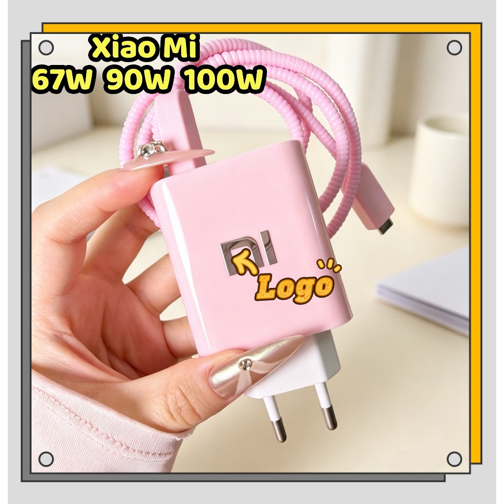 Protetor De Carregador Xiaomi Compatível Com Cabo 67W 90W 100W