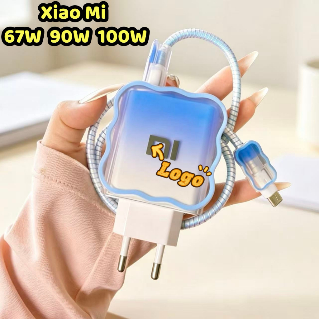 Protetor De Carregador Xiaomi 67W 90W 100W Compatível Com A Gama Completa De Protetores De Cabo