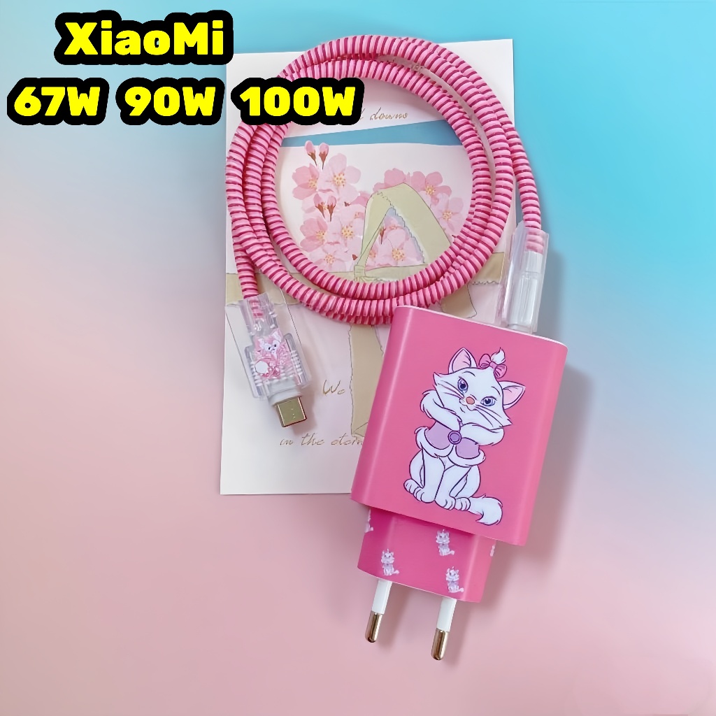 Adesivo protetor para carregador Xiaomi 67W 90W 100W 4 em 1 - à prova d'água e resistente ao desgaste-1