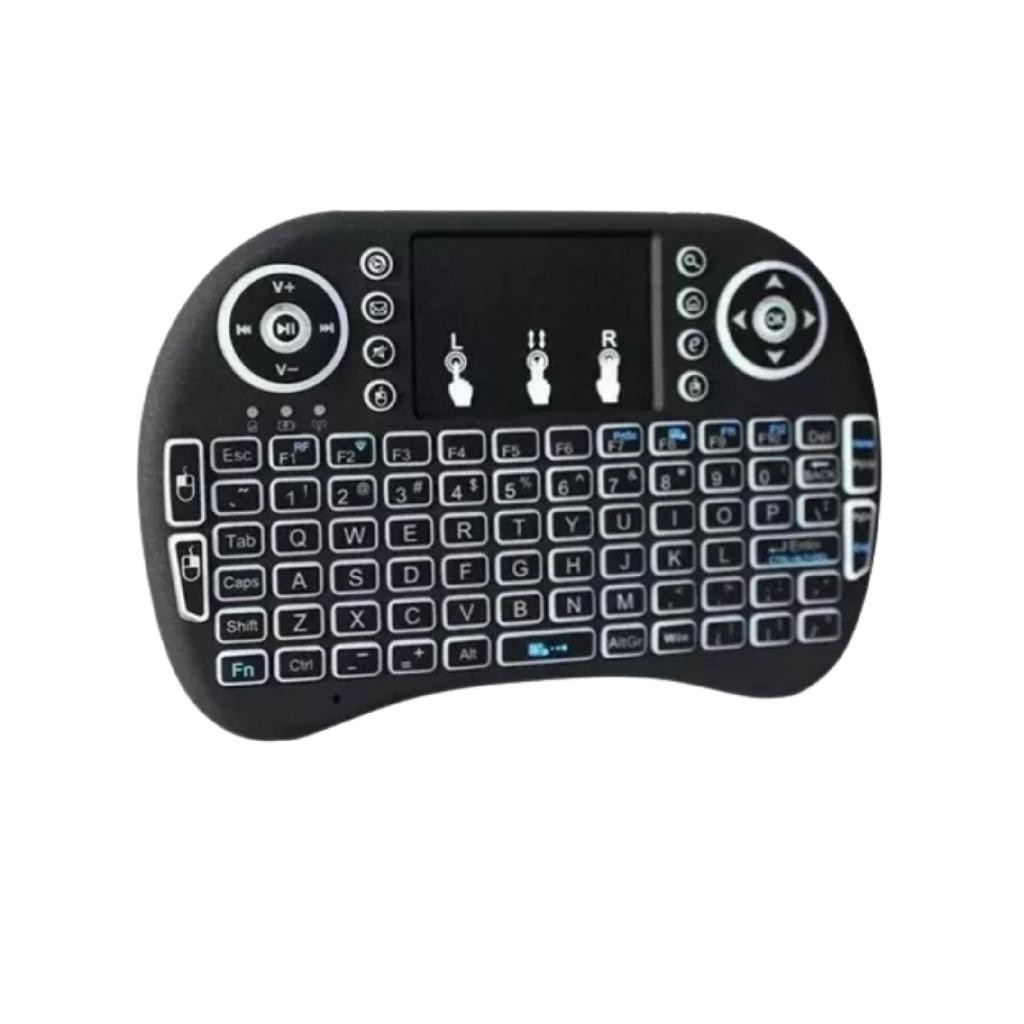 Mini Teclado e Touch Pad Wireless Satellite