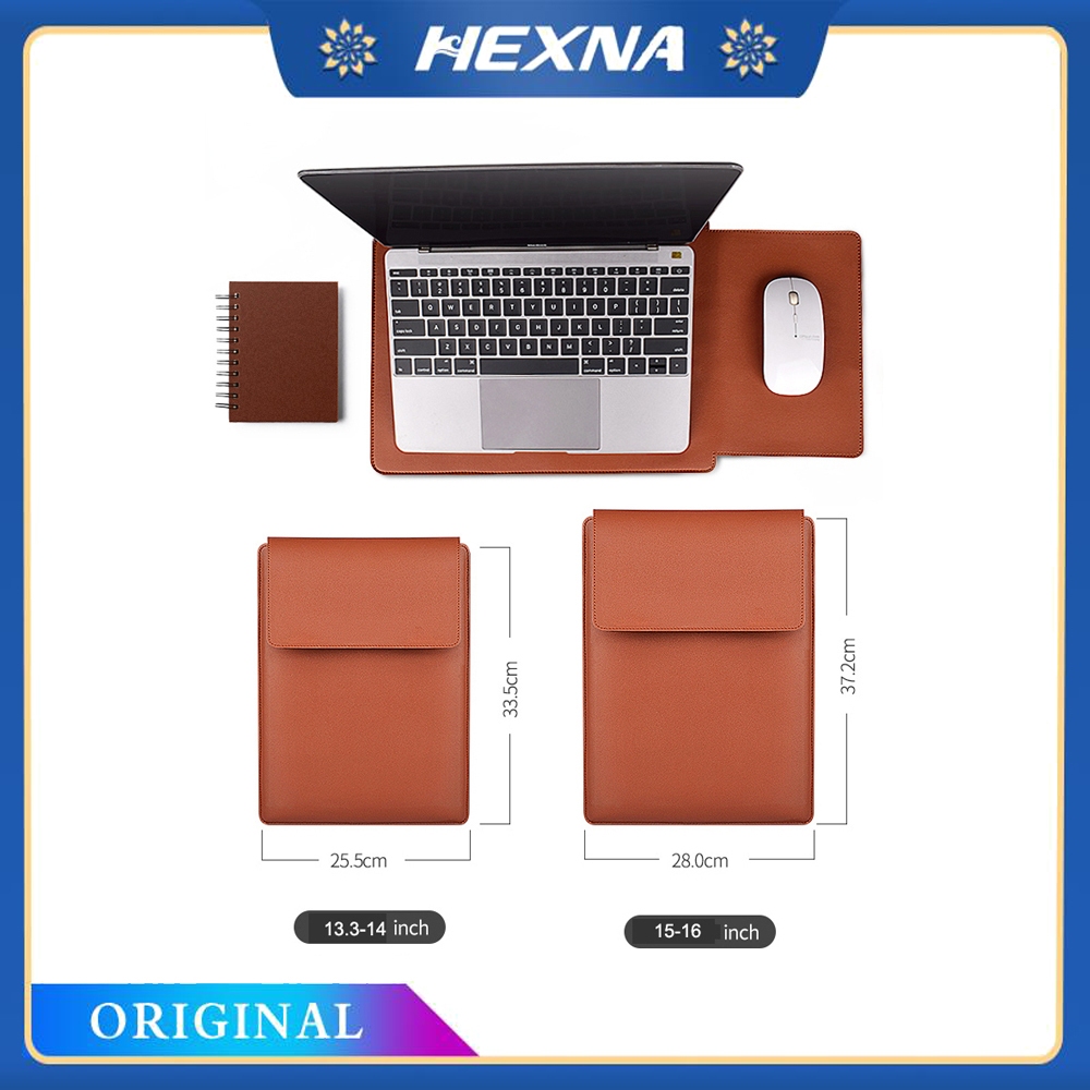 Bolsa Multiuso Para Laptop Macbook pro M5 16 Polegadas M5 14 NEO 13 A3404 2026 Air M2 13.6 13/14/15/Capa De Couro PU Com