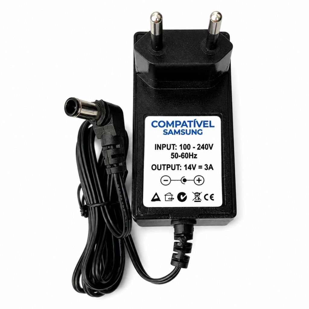 Fonte Externa Para Monitor Samsung S19c300 Ls19c300 14v 3a