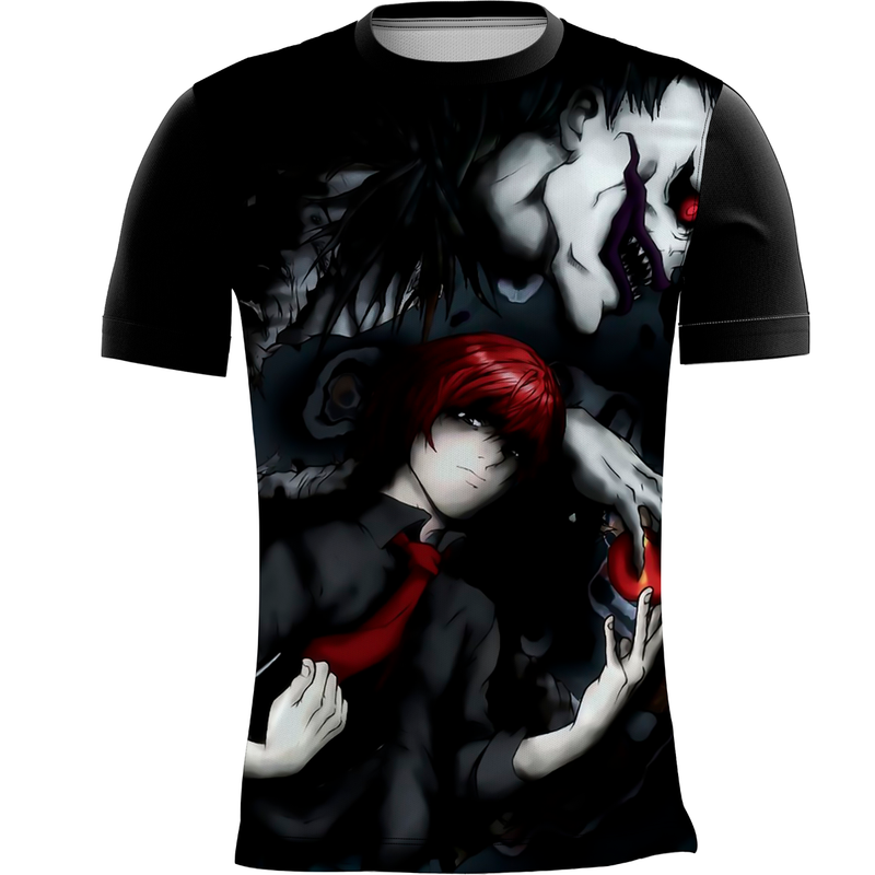 Camiseta Personalizada Estampa Digital Death Note 2_x000D_