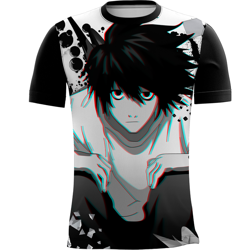 Camiseta Personalizada Estampa Digital Death Note 10_x000D_