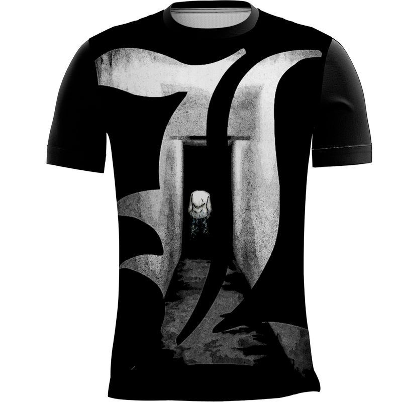 Camiseta Personalizada Estampa Digital Death Note 3_x000D_