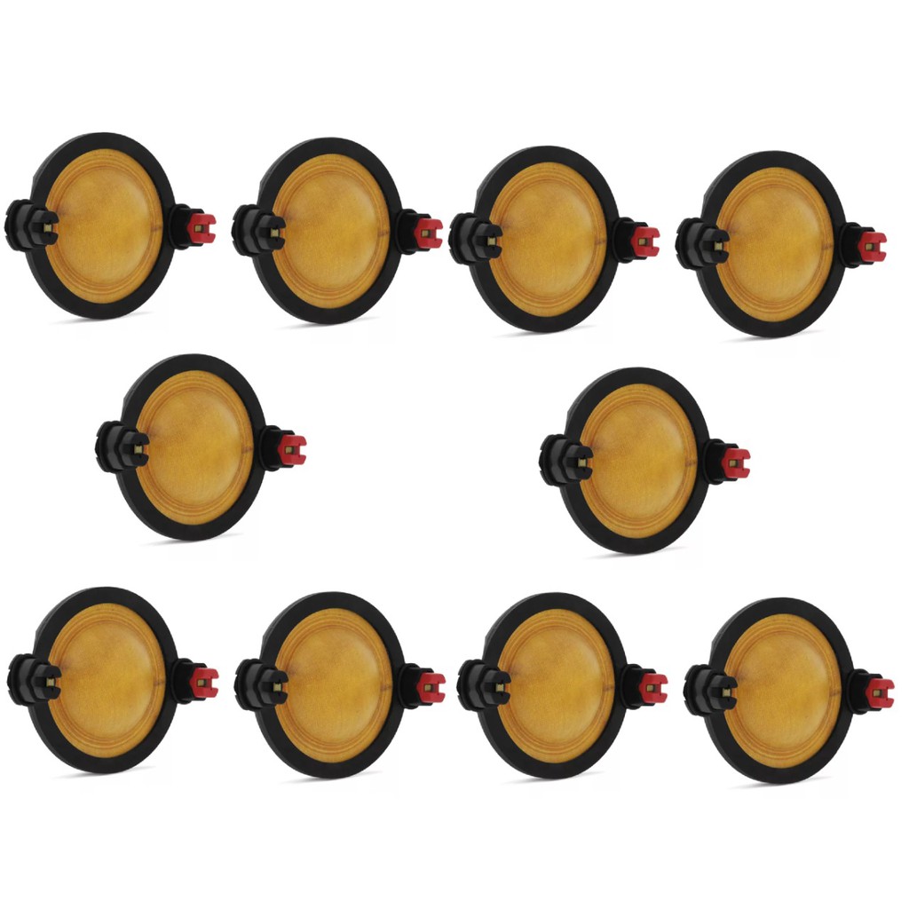 Kit 10 Reparos MusicAll Para Driver Corneta D250x D 250x D260 Pro 8 Ohms 100w Promoção