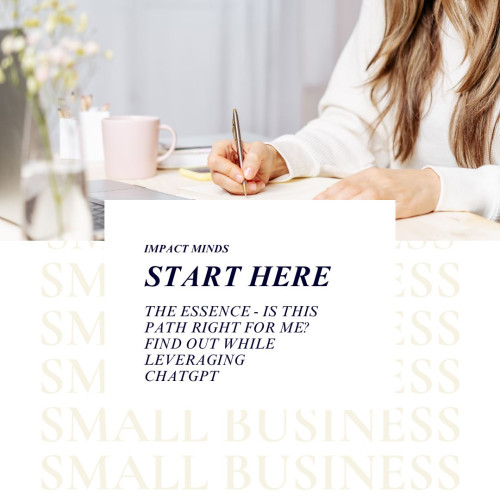 SMALL BUSINESS Basics with ChatGPT + 25 tailored prompts