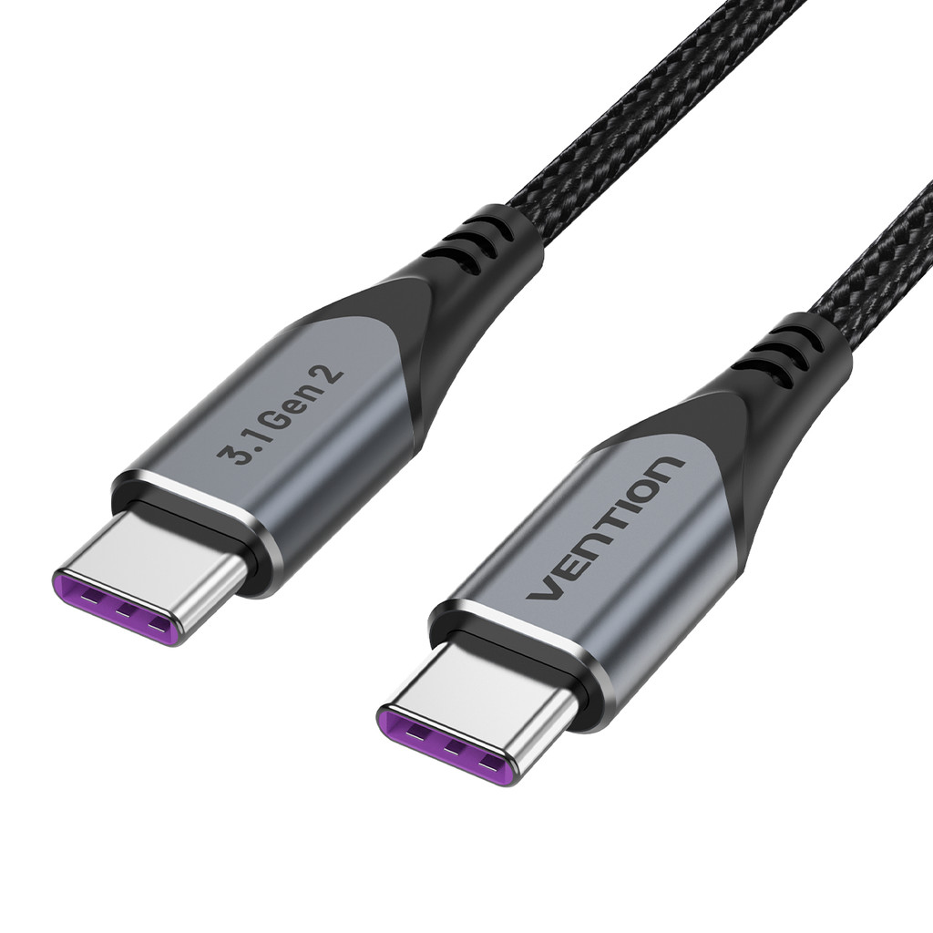 Cabo Usb C 3.2 Gen2 5a 100w 10gbps 4k 1 Metro p/ Macbook Pro