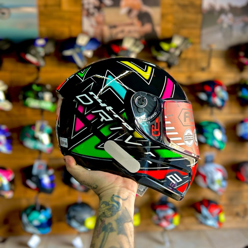 Capacete Fly Driver 2 – Segurança e Estilo para o Seu Dia a Dia
