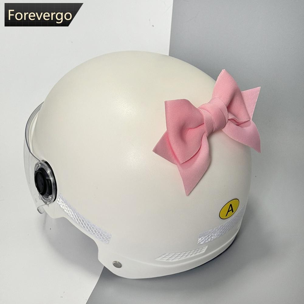 FOREVERGO Decoração De Capacete De Motocicleta , Bicicleta Elétrica , Estilo Arco , Laço Para Corpo De Carro , Acessório