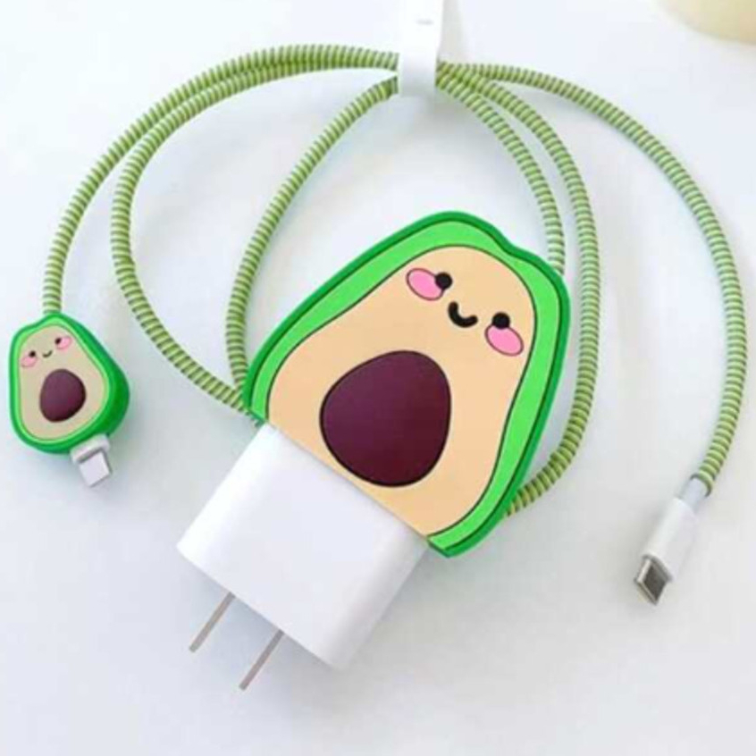 Kit Protetor Carregador 4 Peças Para Iphone