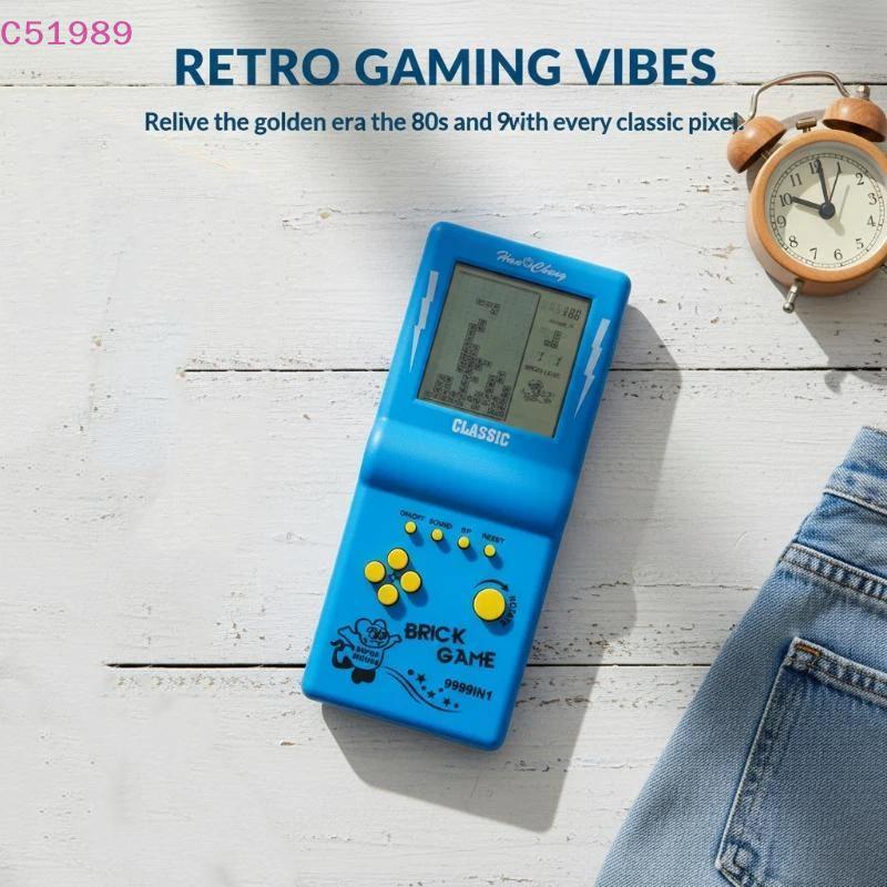 [kaan] Console De Jogos Retrô Portátil Com Tela De 3.5 Polegadas Tetris Quebra-Cabeça Player Brinquedo Sistema De Vários