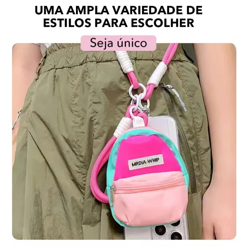 Bolsa De Moedas OOSTAR , Armazenamento De Fone De Ouvido , Mini Carteira De Cor Contrastante Pequena Para Chave De Polié