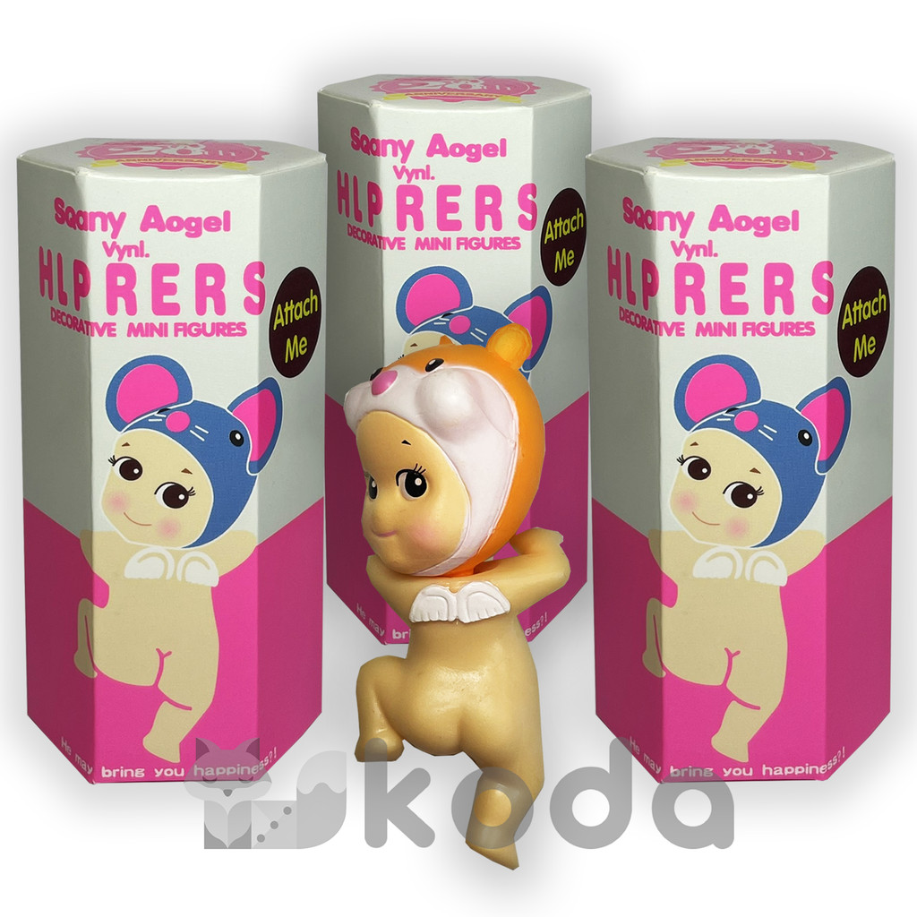 COMBO 3 UNIDADES Sonny Angel Bonecos Looking Back – Decorative Looking Back Mini Figure Colecionável Sortido