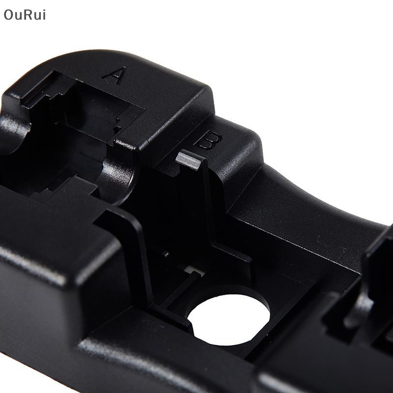 [B & C] 1Pc Universal RJ45 Cat6/Cat5E/Rj11/12 Keystone Jack Punch Down Stand Suporte De Módulo De Ferramenta De Fiação {