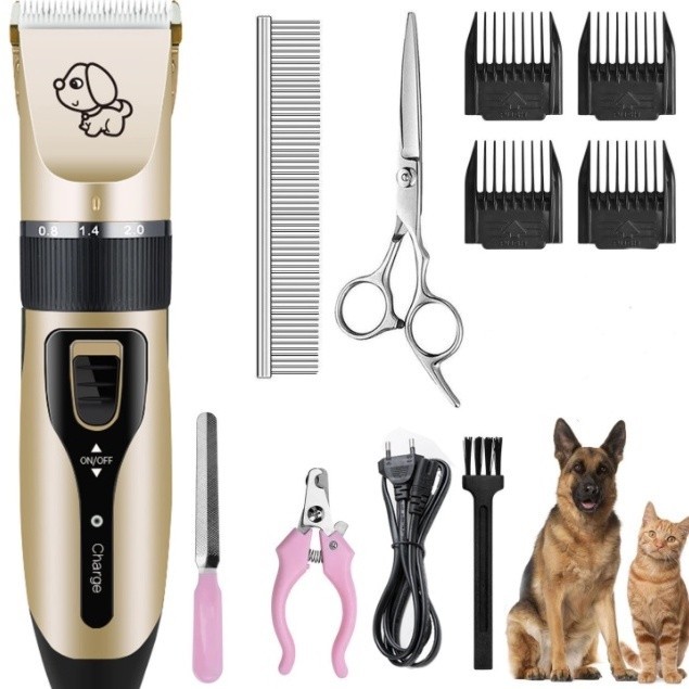 Kit de maquina de tosa para pet - pet grooming hair clipper