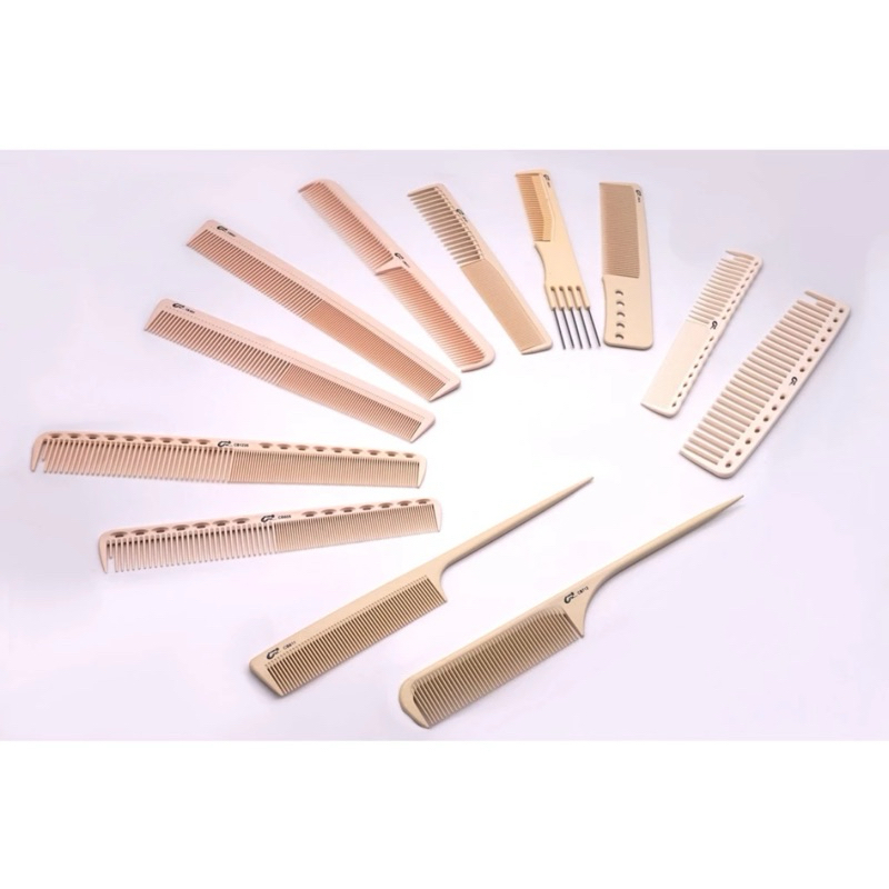 Pente Profissional Barbeiro De Carbono Clipper Para Corte De Cabelo Barbeiro