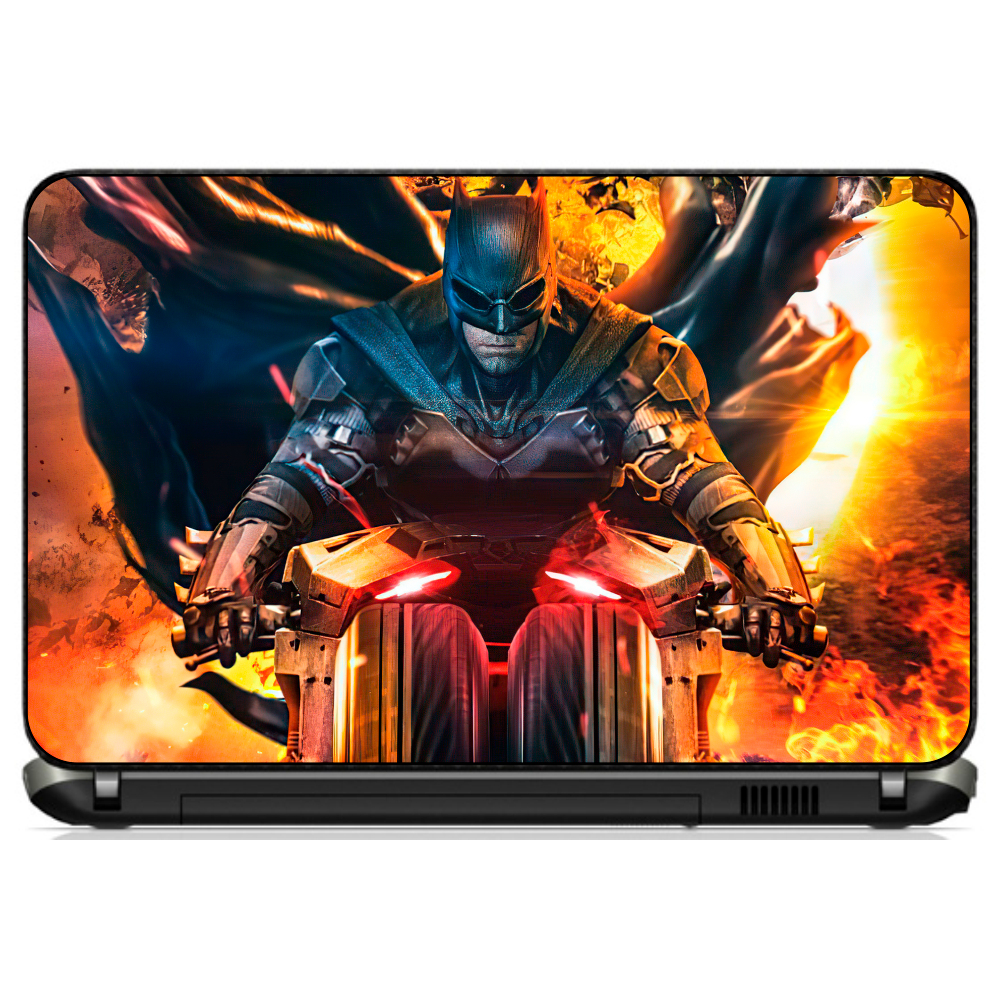 Adesivo Personalizado Skin Pelicula Notebook Macbook Tablet Batman [ 55 ] Herois Liga da Justica DC