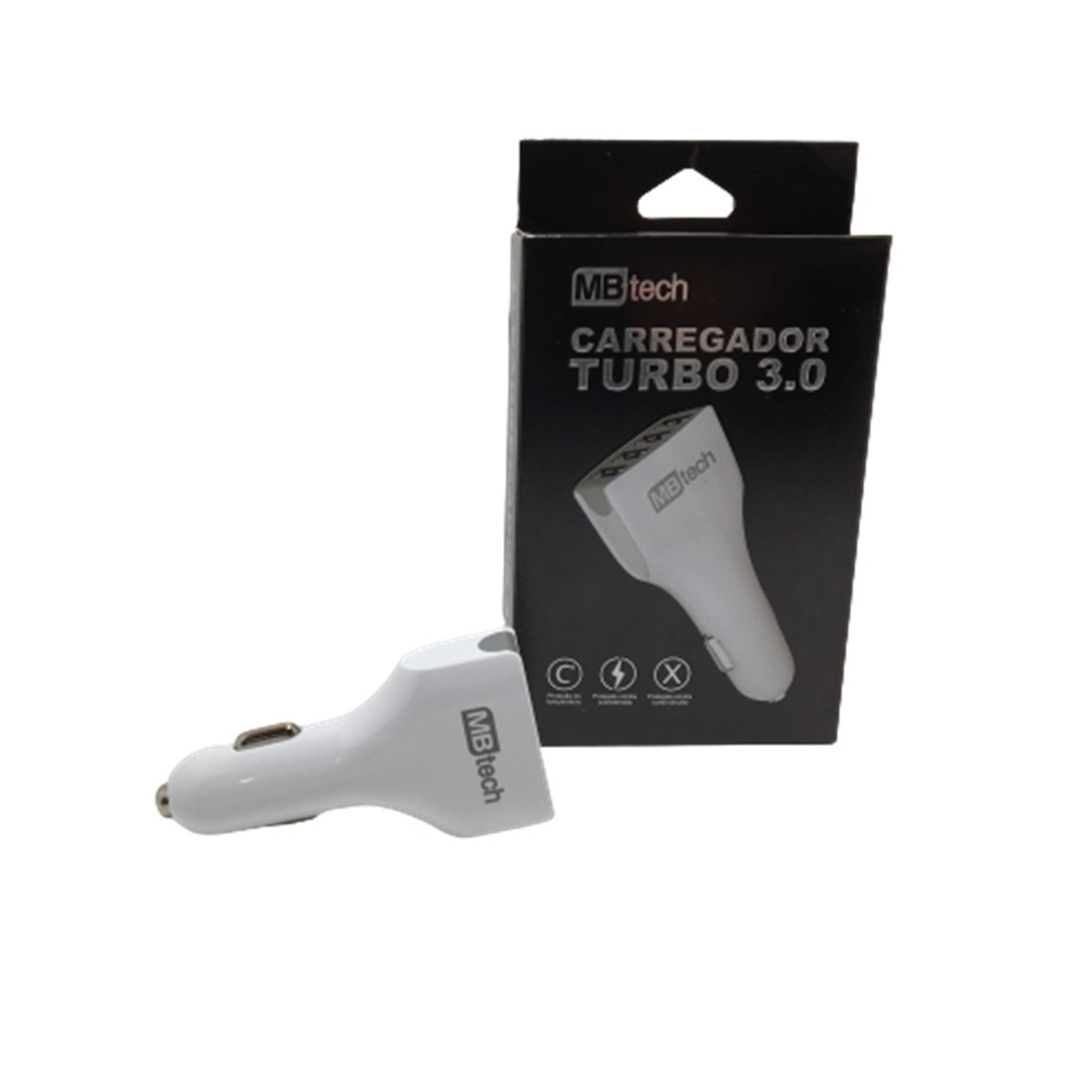 Carregador Veicular Qualcomm 3.0 Quick Charger 4 Portas Usb