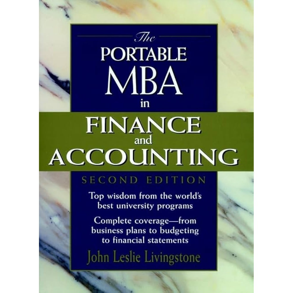 the portable mba in finance and accountance autor john l. livingstone