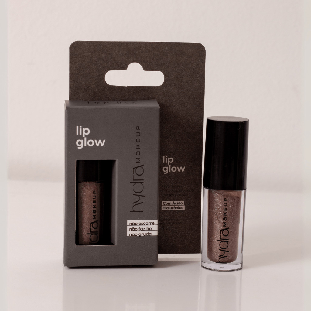 Lip Gloss Bronze Sunset com Acido Hialuronico 4mL Hydra Cosméticos