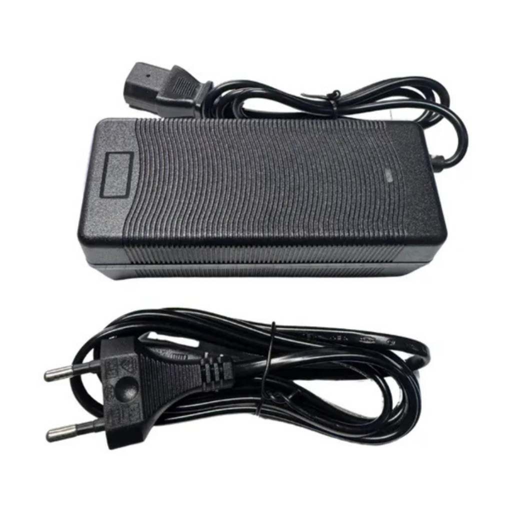 Carregador Fonte Bivolt 48v (54.6v 2a) Para Bateria Litio
