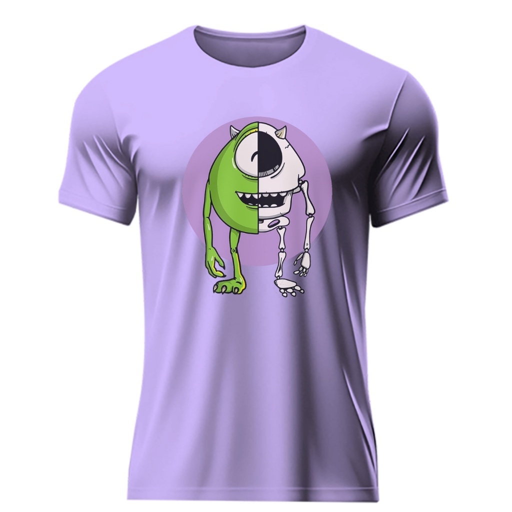 Camiseta Camisa Masculina Mike Wazowski- 100% Algodão - ENVIO IMEDIATO