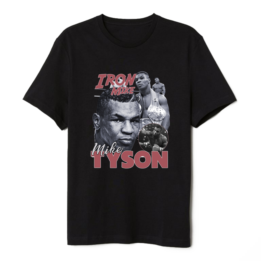 Camiseta Mike Tyson Estilo Vintage