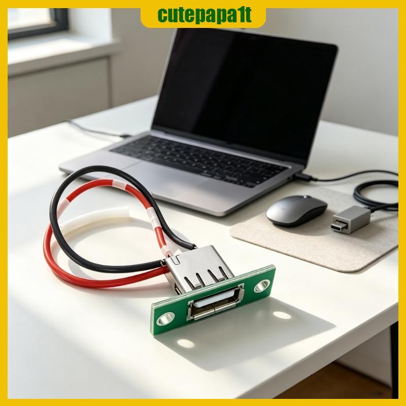 2Pin/4Pin USB Female Port With Wire Tail for Repair and Board Service Use
