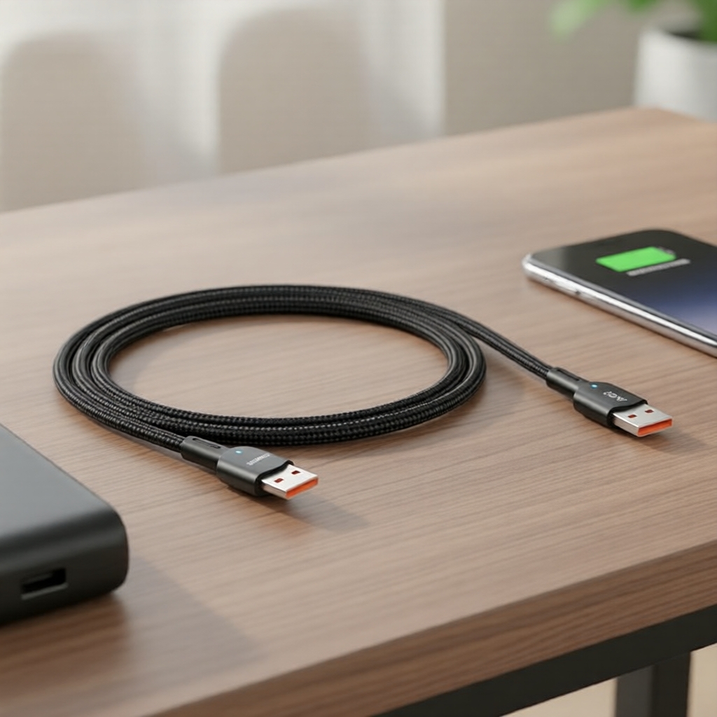 Essager 66W 6A Cabo Super-Rápido USB-C, Cordão de Dados para VIVO e Xiaomi