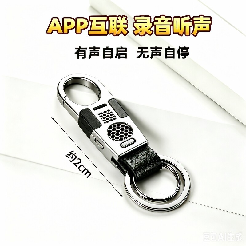 [Overseas shopping] Mobile phone voice recorder, professional real-time ultra-high noise reduction, no charging required