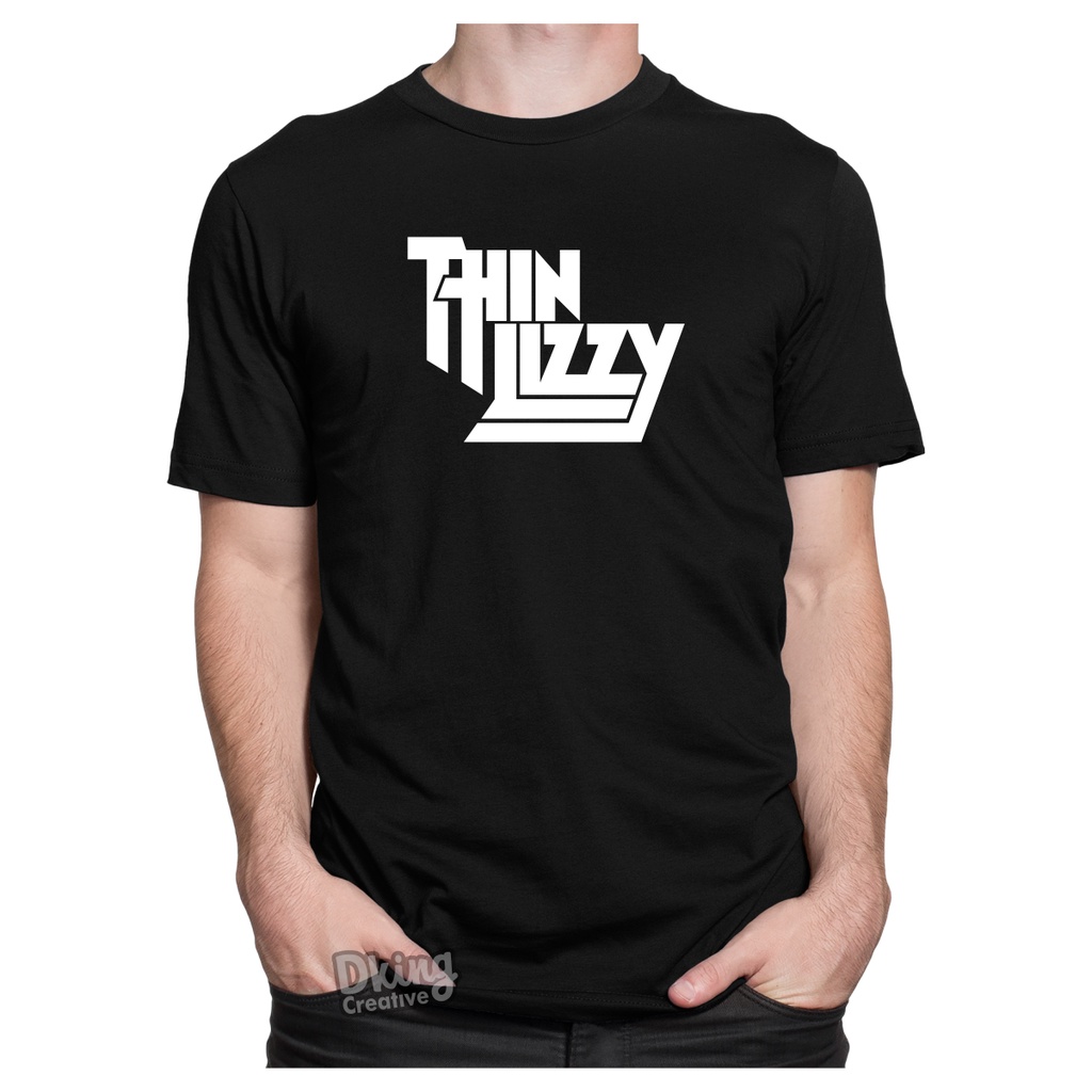 Camiseta Camisa Thin Lizzy Banda de Rock Hard Blusa