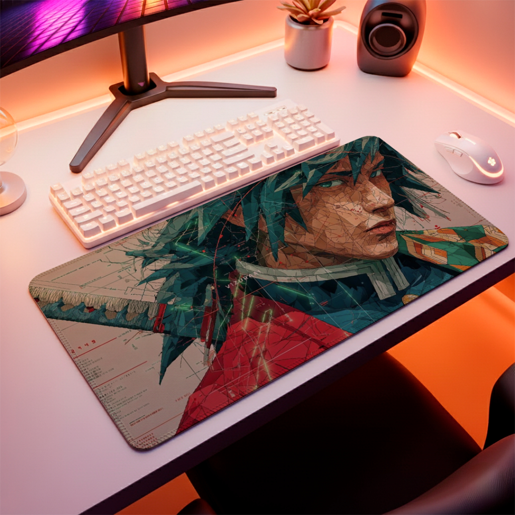 Mouse Pad Speed Gamer Confortavel Com Bordas Costuradas E Base Antiderrapante Com Estampa De Anime Live Action Estilosa