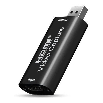 Placa Captura Mini 4k 1080p Hdmi Para Usb 2.0 Vídeo Live