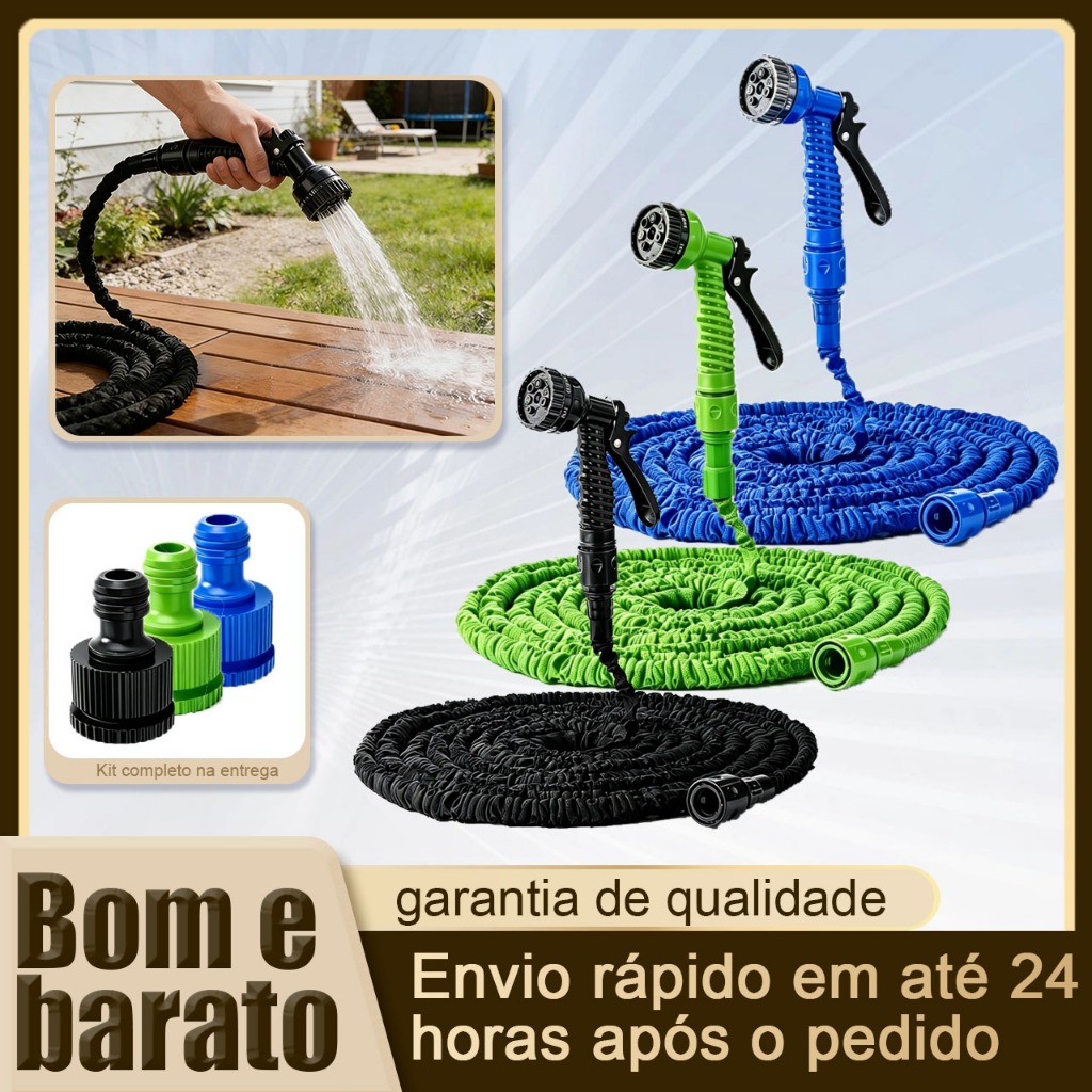 Magic Hose 15m/30m Flexible Irrigation And 7 Types Of Jet