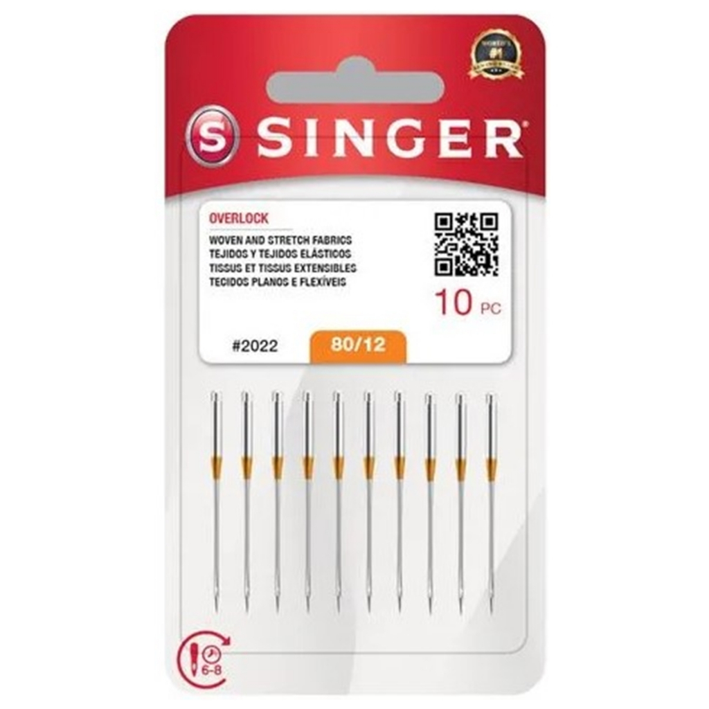 Agulha Singer Ultralock Overlock Portátil 14sh 2022 ( 80/12 )