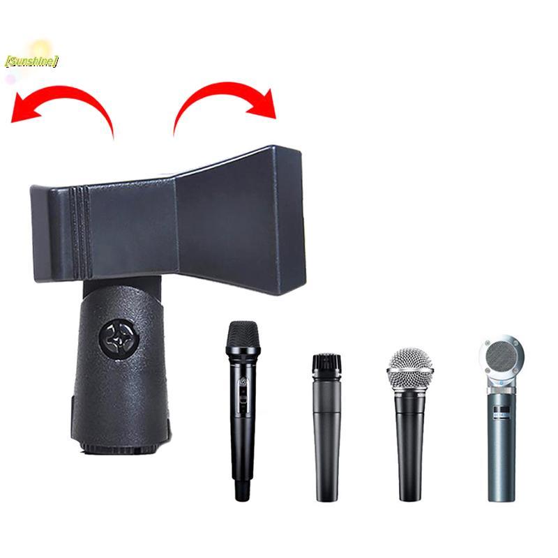 [Sunshine] Adaptador De Montagem De Liberação Qui Flexível Universal Mãos-Livres Suporte Portátil Acessório Clipe De Mic
