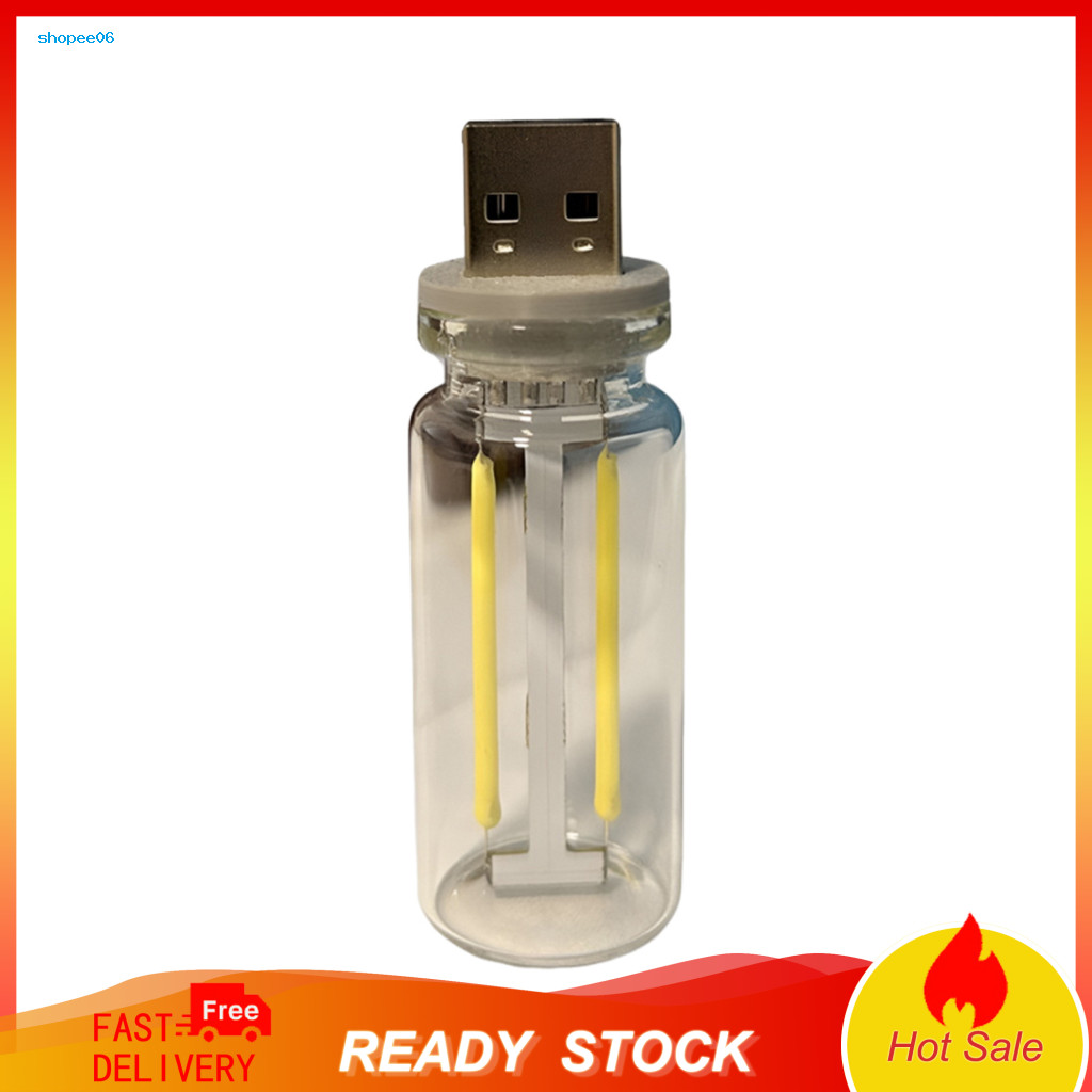 Car Light Retro Bulb Usb Interior Led Mood Punk Style Ambient Atmosphere Lamp Easy-to-use Decorative Vehicle Lighting fo