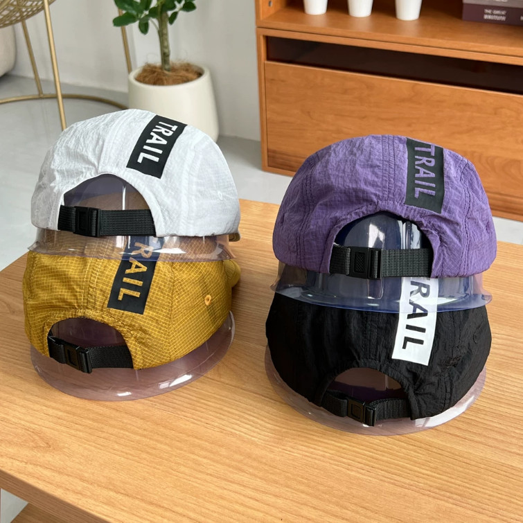 Boné Masculino Five Panel Nylon Malha Moda Streetwear Diário Corrida Camping Praia Feminino