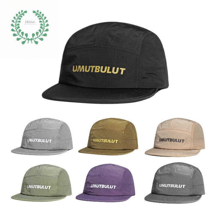 Boné Masculino Five Panel Bordado Nylon Praia Camping Moda Corrida Diário​ Ciclismo Chapéu