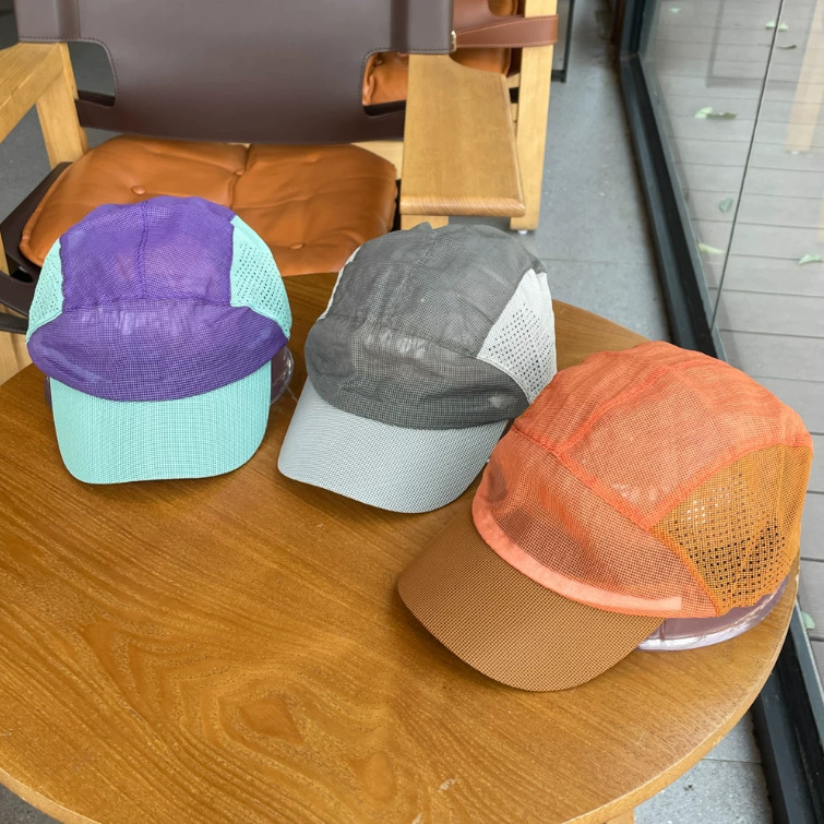 Boné Masculino Five Panel Aba Curta Malha Liso Moda Ciclismo Corrida Camping Praia Verão Feminino