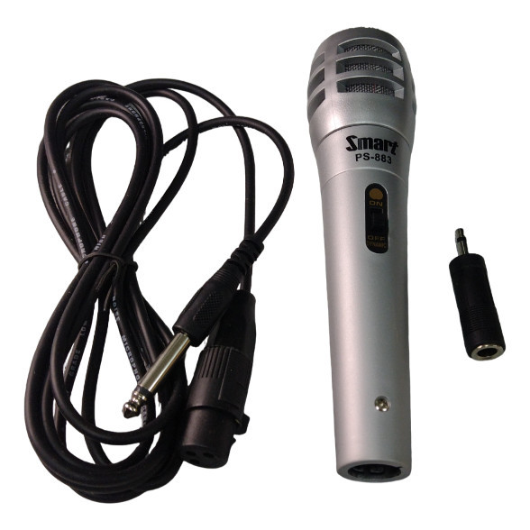 Microfone Com Fio - Dynamic Microphone Smart Ps-883