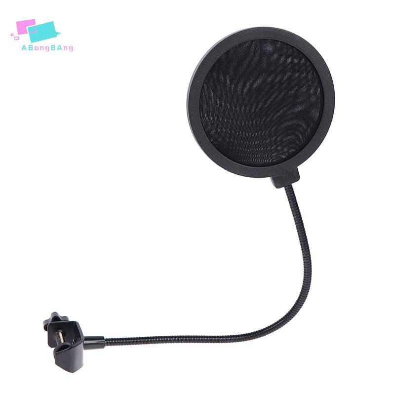 Abongbanghn Filtro De Som De Microfone De Estúdio De Camada Dupla Para Acessórios De Gravação De Transmissão Agradável